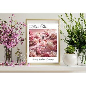 Miss Dior Art Print 18x24 - Luxury, Dior, Trendy Wall Art